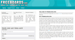 Desktop Screenshot of freeboards.org